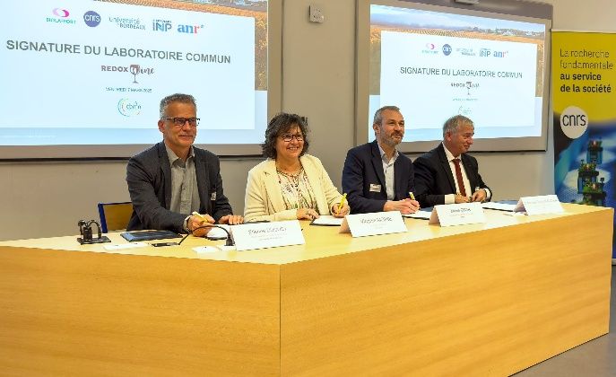 Le CBMN et BIOLAFFORT scellent leur collaboration au sein du LabCom ...